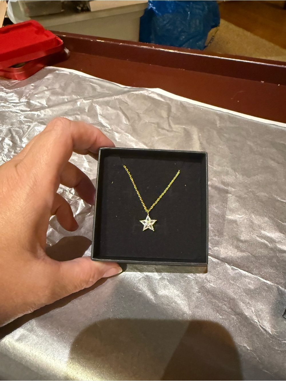 Kate Spade New York Cubic Zirconia Mini Star Pendant Necklace - NWT